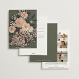 "Madison" - Wedding Invitations in Thyme by Itsy Belle Studio - Back of Card Options