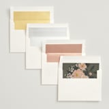 "Madison" - Wedding Invitations in Thyme by Itsy Belle Studio - Envelope Liner Options