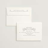 "Foil Botanical Frame" - Wedding Invitations in Forest by Hannah Williams - FREE Recipient Addressing