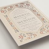 "Timeless Nature" - Wedding Invitations in Champagne by Ana de Sousa - Detail