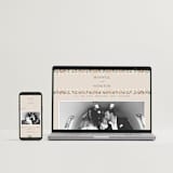 "Timeless Nature" - Wedding Invitations in Champagne by Ana de Sousa - FREE Wedding Website