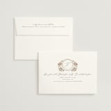 "Timeless Nature" - Wedding Invitations in Champagne by Ana de Sousa - FREE Recipient Addressing