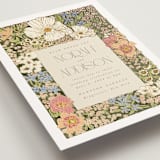 "In The Garden" - Wedding Invitations in Sherbert by Leah Bisch - Detail
