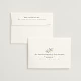 "meet me in the garden" - Wedding Invitations in Cornflower by Grae - FREE Recipient Addressing