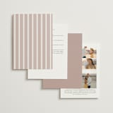 "Meadow" - Wedding Invitations in Spring Mist by Erin L. Wilson - Back of Card Options
