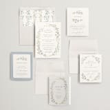 "Meadow" - Wedding Invitations in Blue Bonnet by Erin L. Wilson - Invitation Suite