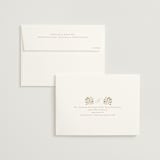"Esther's garden" - Wedding Invitations in Ivory by Jennifer Wick - FREE Recipient Addressing