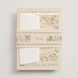 "Esther's garden" - Wedding Invitations in Ivory by Jennifer Wick - Assembled with Belly Band