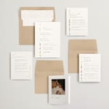 "Courtyard" - Wedding Invitations in Lily by Owl and Toad - Invitation Suite