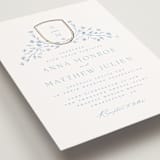 "storybook garden" - Wedding Invitations in Bluebell by Kristie Kern - Detail