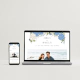 "Garden Whisper" - Wedding Invitations in Coastal by Susan Moyal - FREE Wedding Website