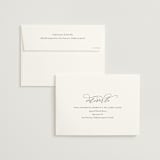 "Over Monogram" - Wedding Invitations in Stormy by Jessica Williams - FREE Recipient Addressing