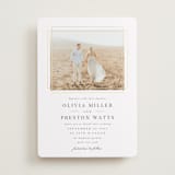 "Regent" - Wedding Invitations in Opal by Robert and Stella - Front