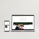 "Regent" - Wedding Invitations in Opal by Robert and Stella - FREE Wedding Website