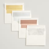 "Regent" - Wedding Invitations in Opal by Robert and Stella - Envelope Liner Options