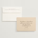 "Sweet Fancy" - Wedding Invitations in Coco by Ani Somi - Invitation with Envelope