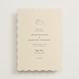 "Cove" - Wedding Invitations in Sand by Jennifer Lew - Front