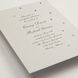 "Pearls" - Wedding Invitations in Fog by Baumbirdy - Detail