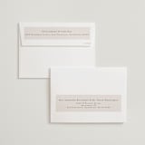 "Modern Serene" - Wedding Invitations in Blush by Hannah Williams - FREE Recipient Addressing