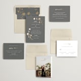 "raffiné" - Wedding Invitations in Obsidian by Benita Crandall - Invitation Suite
