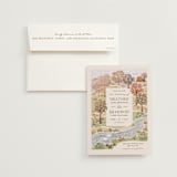 "Countryside" - Wedding Invitations in Autumnal by Paper Sun Studio - Invitation with Envelope