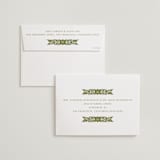 "Inlay Frame" - Wedding Invitations in Avocado by Katharine Watson - FREE Recipient Addressing