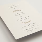"To Hold" - Wedding Invitations in Ivory by Carolyn Nicks - Detail