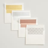 "To Hold" - Wedding Invitations in Ivory by Carolyn Nicks - Envelope Liner Options