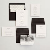 "To Hold" - Wedding Invitations in Ivory by Carolyn Nicks - Invitation Suite