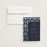 "Deco pattern" - Wedding Invitations in Cote d'azur by Ana de Sousa - Invitation with Envelope