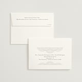 "ionic" - Wedding Invitations in Onyx by Lori Wemple - FREE Recipient Addressing
