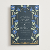 "Nouveau" - Wedding Invitations in Lilac by Hudson meet Rose - Front