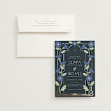 "Nouveau" - Wedding Invitations in Lilac by Hudson meet Rose - Invitation with Envelope