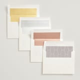 "Newberry" - Wedding Invitations in Bisque by Kristie Kern - Envelope Liner Options