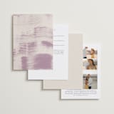 "Agate" - Wedding Invitations in Gem by Sumak Studio - Back of Card Options