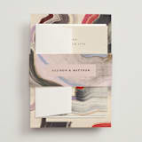 "Agate" - Wedding Invitations in Gem by Sumak Studio - Assembled with Belly Band