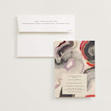 "Agate" - Wedding Invitations in Gem by Sumak Studio - Invitation with Envelope