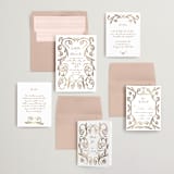 "Bella Bellissima" - Wedding Invitations in Blush by Ani Somi - Invitation Suite