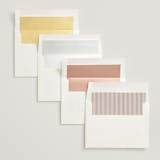 "Champagne" - Wedding Invitations in Rose by Ani Somi - Envelope Liner Options