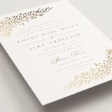 "Villa" - Wedding Invitations in Leaf by Kristie Kern - Detail