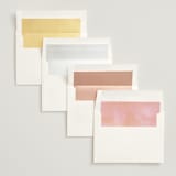 "Lush" - Wedding Invitations in Blush by Susan Moyal - Envelope Liner Options