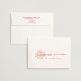 "News!" - Wedding Invitations in Strawberry by Claudia Orengo - FREE Recipient Addressing