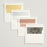 "Santa Catalina" - Wedding Invitations in Ink Wash by Ani Somi - Envelope Liner Options