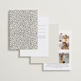 "Hansen" - Wedding Invitations in Almond by Stephanie Hawkes - Back of Card Options