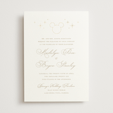 "Disney's Minimal Mickey Mouse" - Wedding Invitations in Celebration by Jennifer Postorino - Front
