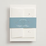 "Disney's Minimal Mickey Mouse" - Wedding Invitations in Celebration by Jennifer Postorino - Assembled with Belly Band