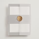 "Warm affection" - Wedding Invitations in Evening by Stacey Meacham - Assembled with Vellum Wrap and Wax Seal
