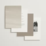 "Romantic Wreath" - Wedding Invitations in Chantilly by Wildfield Paper Co - Back of Card Options