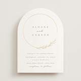 "Branched" - Wedding Invitations in Chiffon by Brianne Larsen - Front