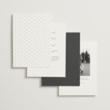 "Gilded nouveau frame" - Wedding Invitations in Ivory by Ana de Sousa - Back of Card Options